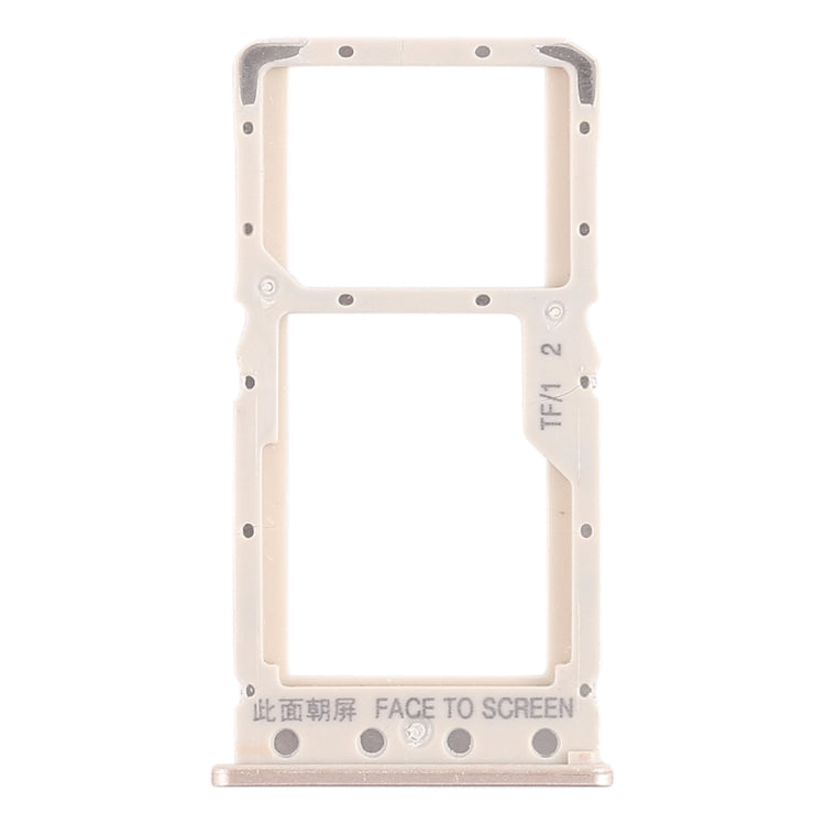 Xiaomi Redmi 6 / 6A SIM Card Tray + Micro SD Card Tray Replacement (Gold) - Compatible & Tested