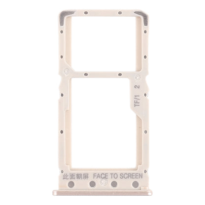 Xiaomi Redmi 6 / 6A SIM Card Tray + Micro SD Card Tray Replacement (Gold) - Compatible & Tested