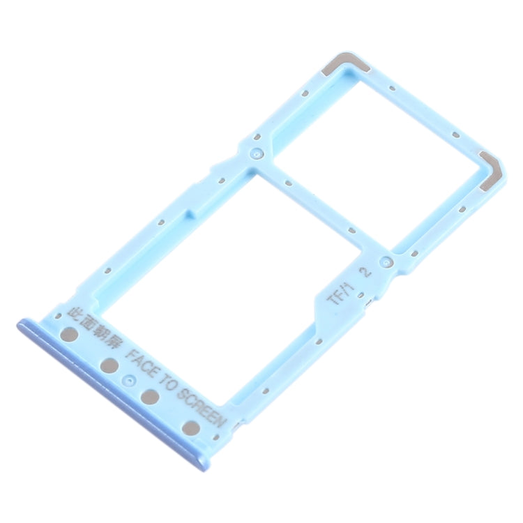 Xiaomi Redmi 6 / 6A SIM Card Tray + Micro SD Card Tray Replacement (Blue) - Check Compatibility Before Installation