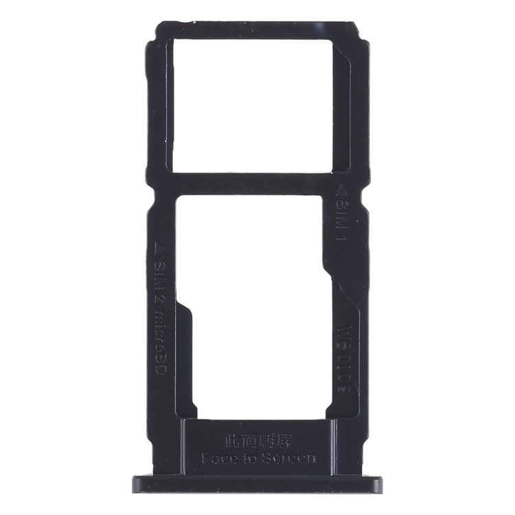 OPPO R11s Plus SIM Card Tray & Micro SD Card Tray Replacement (Black) - Compatible & Checked Quality