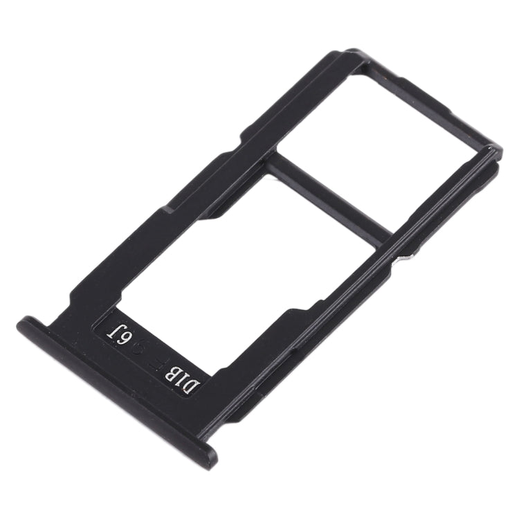 OPPO R11 SIM Card Tray + Micro SD Card Tray Replacement (Black) - Compatible, Quality Checked