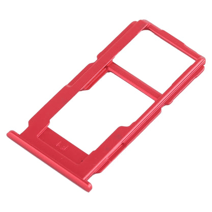OPPO R11 SIM Card Tray + Micro SD Card Tray Replacement (Red) - Quality Checked, Professional Installation Recommended