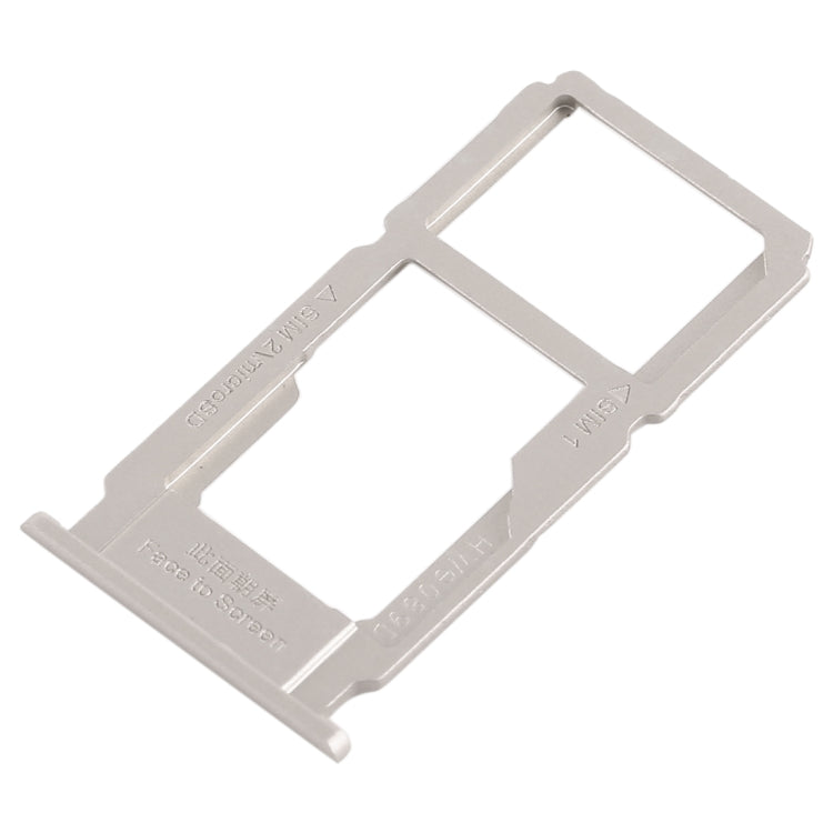 OPPO R11 SIM Card Tray & Micro SD Card Tray (Silver) - Replacement Part for Broken Trays