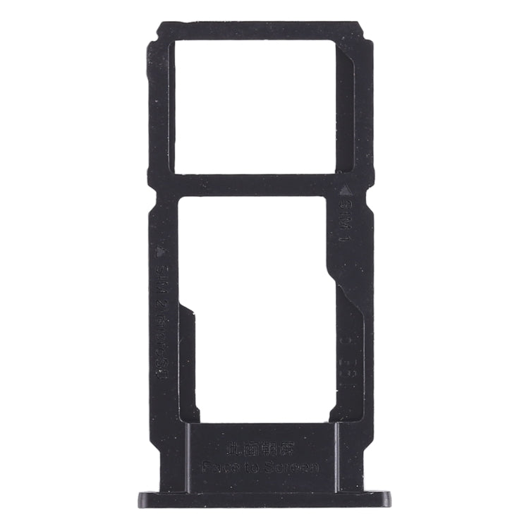 OPPO R11s SIM Card Tray + Micro SD Card Tray Replacement (Black) - Compatible, Quality Checked