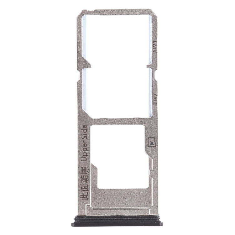 Replacement SIM Card Tray & Micro SD Card Tray for Vivo Y53 (2 x Black Trays) - Quality Checked