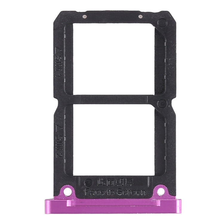 OPPO R17 Dual SIM Card Tray Replacement - Purple - Compatible Spare Part for Your Phone