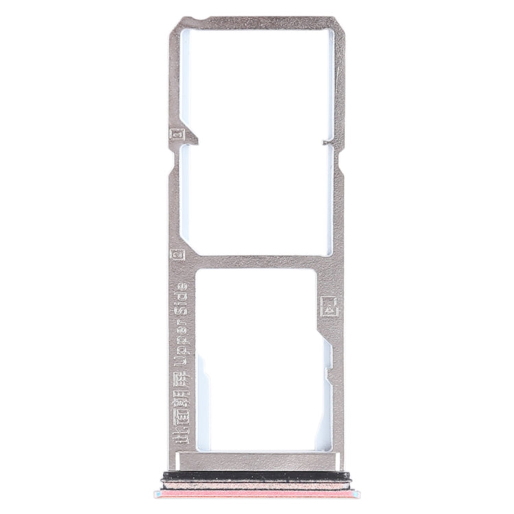 Vivo Y75 Dual SIM Card Tray + Micro SD Card Tray Replacement (Rose Gold) - Compatible with Vivo V7