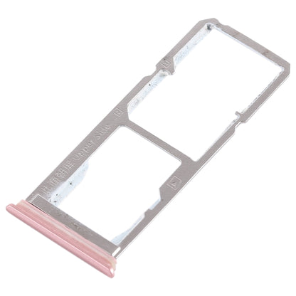 Vivo Y75 Dual SIM Card Tray + Micro SD Card Tray Replacement (Rose Gold) - Compatible with Vivo V7