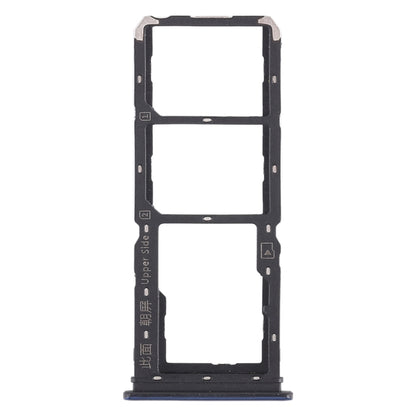 Vivo Y97 Dual SIM Card Tray & Micro SD Card Tray Replacement (Blue) - Quality Checked Component