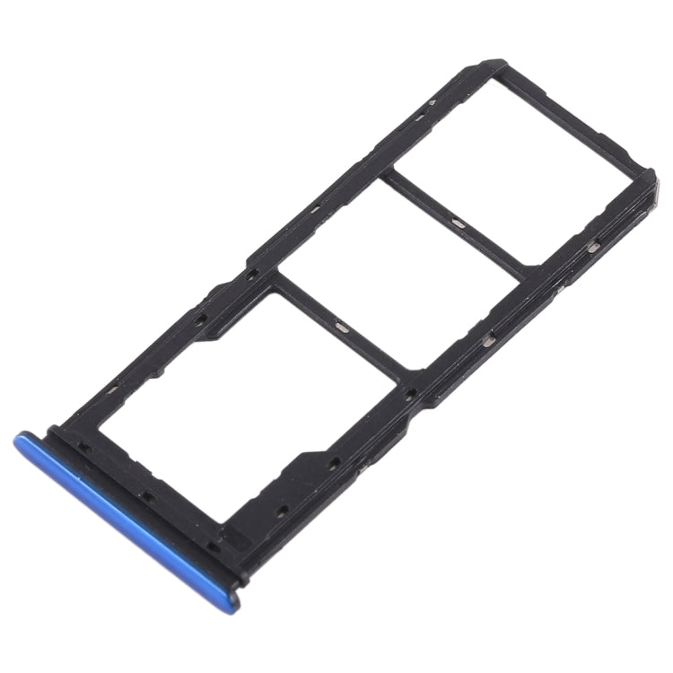 Vivo Y97 Dual SIM Card Tray & Micro SD Card Tray Replacement (Blue) - Quality Checked Component