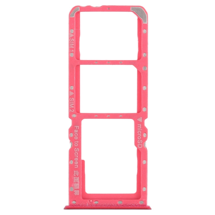 OPPO A5 / A3s Dual SIM & Micro SD Card Tray Replacement (Red) - Perfect Fit, Quality Checked