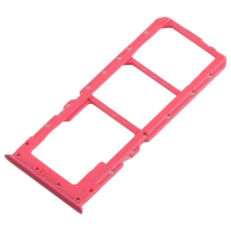 OPPO A5 / A3s Dual SIM & Micro SD Card Tray Replacement (Red) - Perfect Fit, Quality Checked