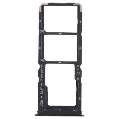 Vivo Y93 Dual SIM Card Tray & Micro SD Card Tray Replacement (Black) - Quality Checked, Professional Installation Recommended