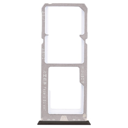 OPPO A79 SIM Card Tray Set (2 x SIM + Micro SD) - Replacement Parts in Black, Compatible with A79 2017