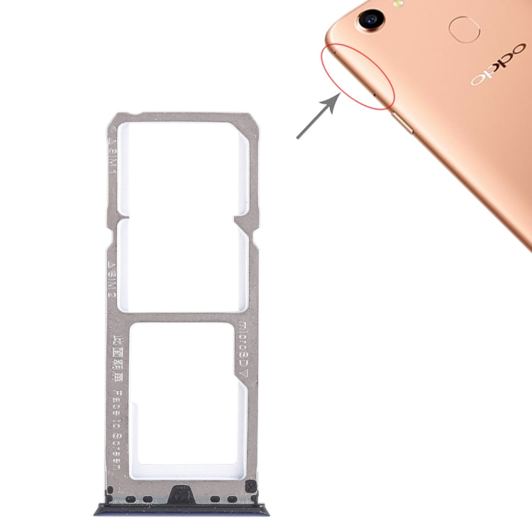 OPPO A79 Dual SIM & Micro SD Card Tray Replacement (Blue) - Compatible with OPPO A79 (2017)
