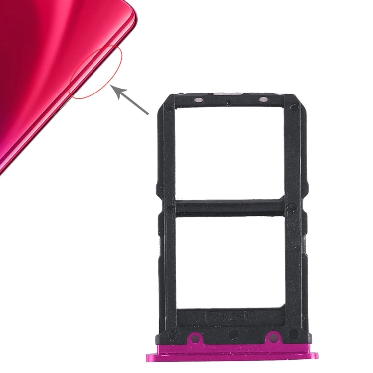Vivo X23 Dual SIM Card Tray Replacement (Rose Red) - Quality Checked, Professional Installation Recommended
