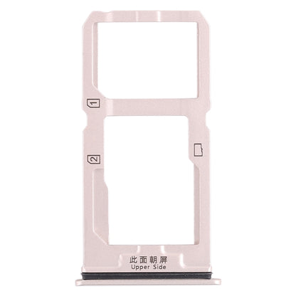 Vivo X20 SIM Card Tray + Micro SD Card Tray (Gold) - Replacement for Broken Trays, Professional Installation Recommended