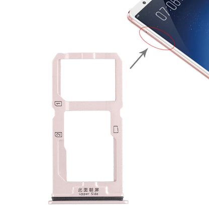 Vivo X20 SIM Card Tray + Micro SD Card Tray (Gold) - Replacement for Broken Trays, Professional Installation Recommended