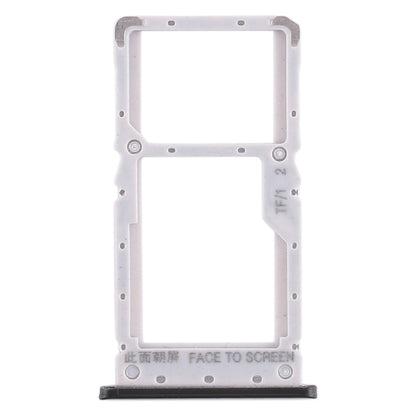 Black SIM Card Tray / Micro SD Card Tray for Xiaomi Redmi Note 6 Pro - Replacement Part