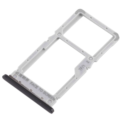 Black SIM Card Tray / Micro SD Card Tray for Xiaomi Redmi Note 6 Pro - Replacement Part