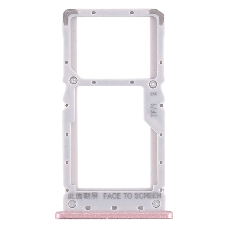 Rose Gold SIM Card Tray + Micro SD Card Tray for Xiaomi Redmi Note 6 Pro - Replacement Part