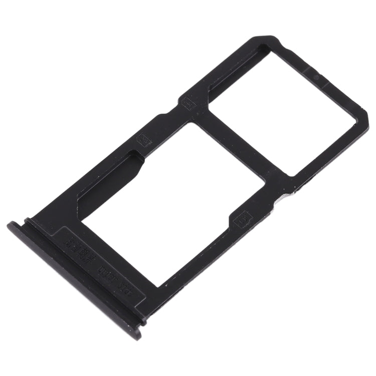 Vivo X20 Plus SIM Card Tray + Micro SD Card Tray Replacement (Black) - Compatible & Checked Quality
