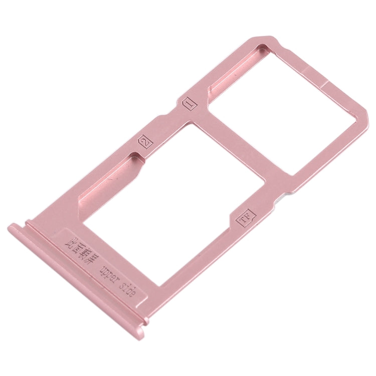 Vivo X20 Plus SIM Card Tray + Micro SD Card Tray (Rose Gold) - Replacement for Broken Parts