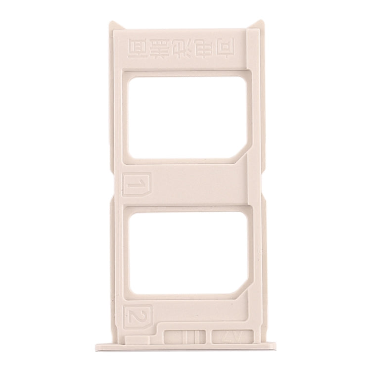 Vivo V3 Dual SIM Card Tray Replacement (Gold) - Compatible, Quality Checked, Easy Installation Recommended