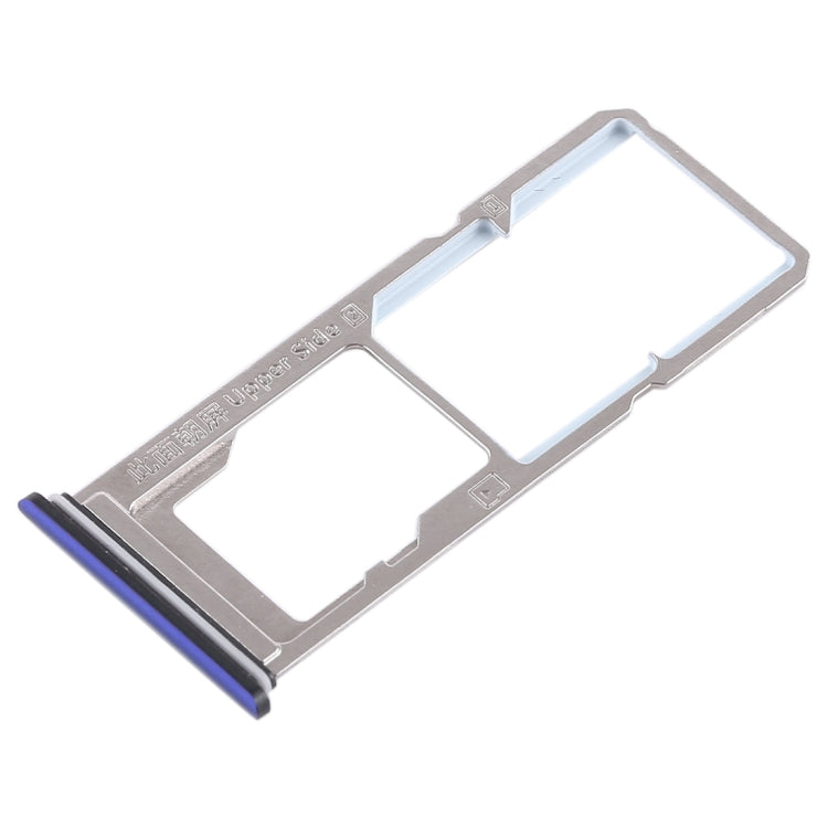 Vivo Z1 Dual SIM Card Tray & Micro SD Card Tray Replacement (Blue) - Quality Checked, Professional Installation Recommended