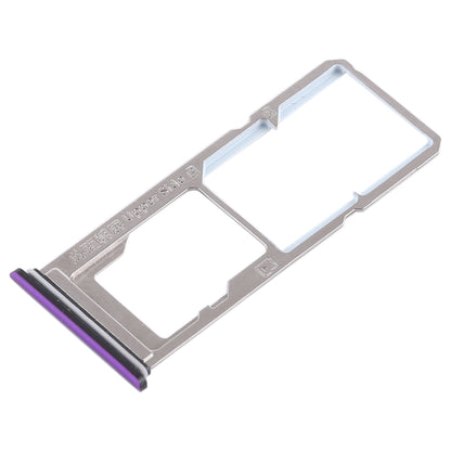 Vivo Z1 Dual SIM Card Tray & Micro SD Card Tray Replacement (Purple) - Quality Checked, UK Compatible