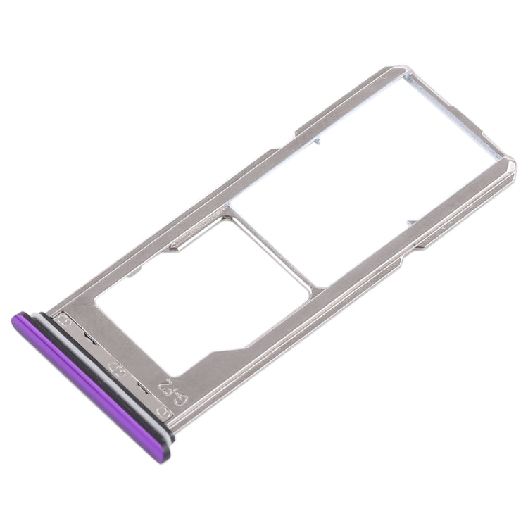Vivo Z1 Dual SIM Card Tray & Micro SD Card Tray Replacement (Purple) - Quality Checked, UK Compatible
