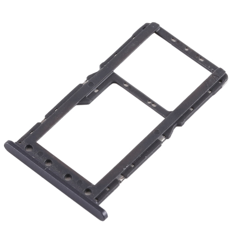 Black SIM Card Tray + Micro SD Card Tray for Xiaomi Pocophone F1 - Replacement Part