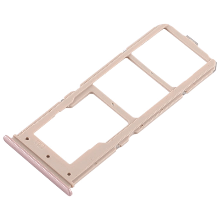Vivo Y71 Dual SIM Card Tray + Micro SD Card Tray Replacement (Rose Gold) - Compatible Parts for Repair