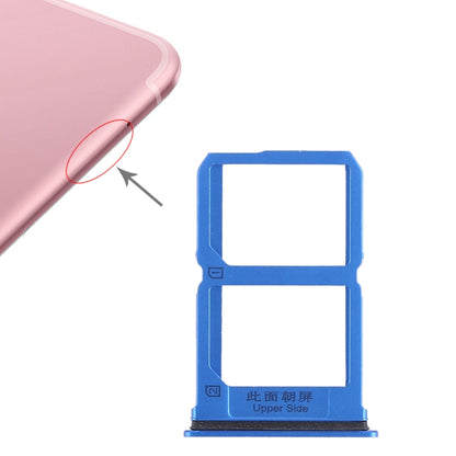 Vivo X9s Dual SIM Card Tray Replacement (Blue) - Quality Checked, Professional Installation Recommended