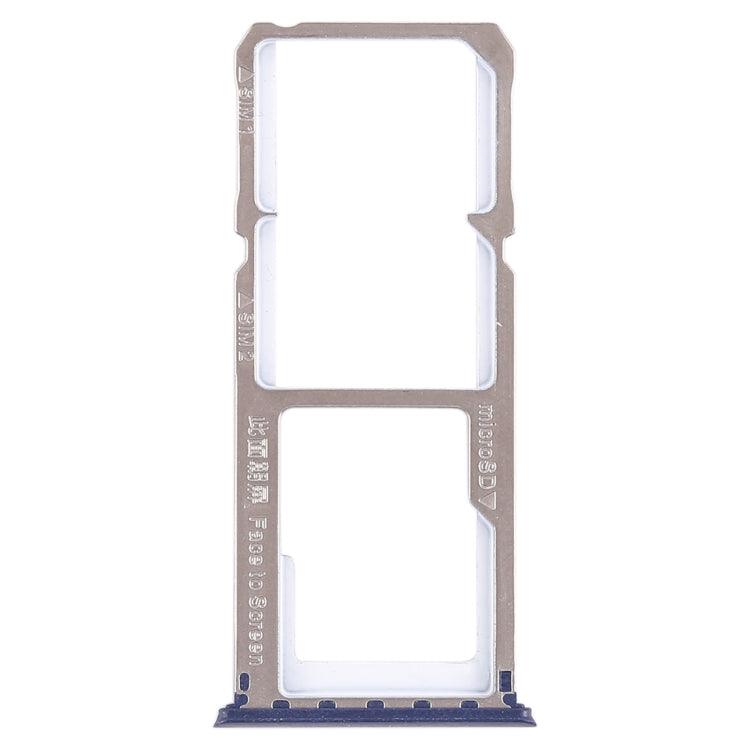 OPPO A1 Dual SIM Card Tray & Micro SD Card Tray Replacement (Blue) - Quality Checked, Professional Installation Recommended