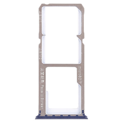 OPPO A1 Dual SIM Card Tray & Micro SD Card Tray Replacement (Blue) - Quality Checked, Professional Installation Recommended