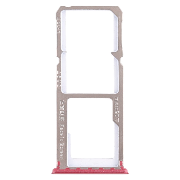 OPPO A1 Dual SIM & Micro SD Card Tray Replacement (Red) - Quality Checked, Professional Installation Recommended