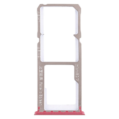 OPPO A1 Dual SIM & Micro SD Card Tray Replacement (Red) - Quality Checked, Professional Installation Recommended