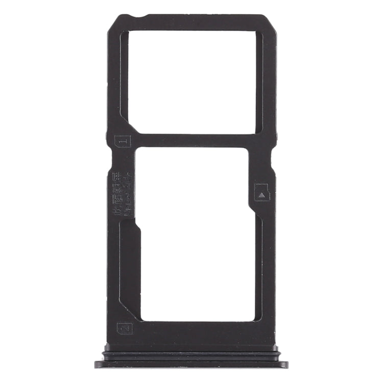 Vivo X21i SIM Card Tray + Micro SD Card Tray Replacement (Black) - Compatible & Quality Checked
