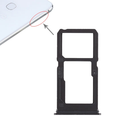 Vivo X21i SIM Card Tray + Micro SD Card Tray Replacement (Black) - Compatible & Quality Checked