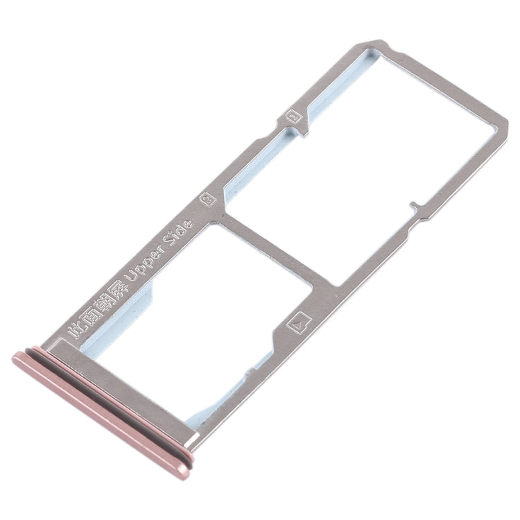 Vivo Y69 Dual SIM Card Tray & Micro SD Card Tray Replacement (Rose Gold) - Compatible Parts for Easy Repair