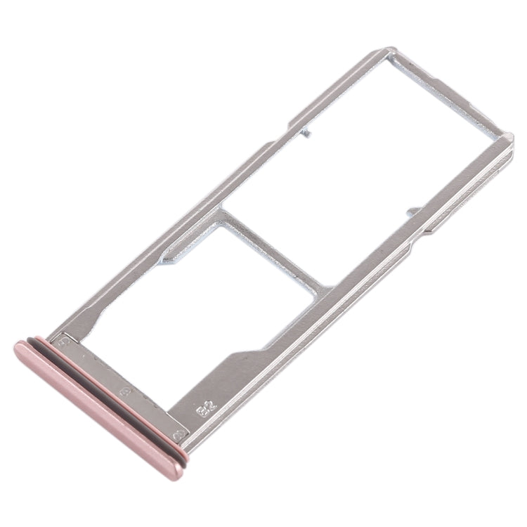 Vivo Y69 Dual SIM Card Tray & Micro SD Card Tray Replacement (Rose Gold) - Compatible Parts for Easy Repair