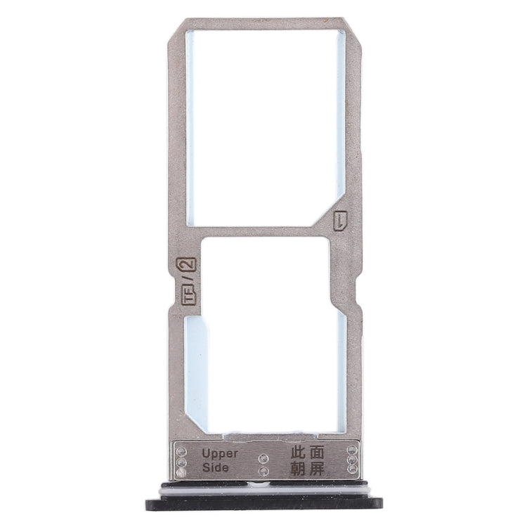 Vivo Y67 SIM Card Tray + Micro SD Card Tray Replacement (Black) - Compatible, Quality Checked, Easy Install
