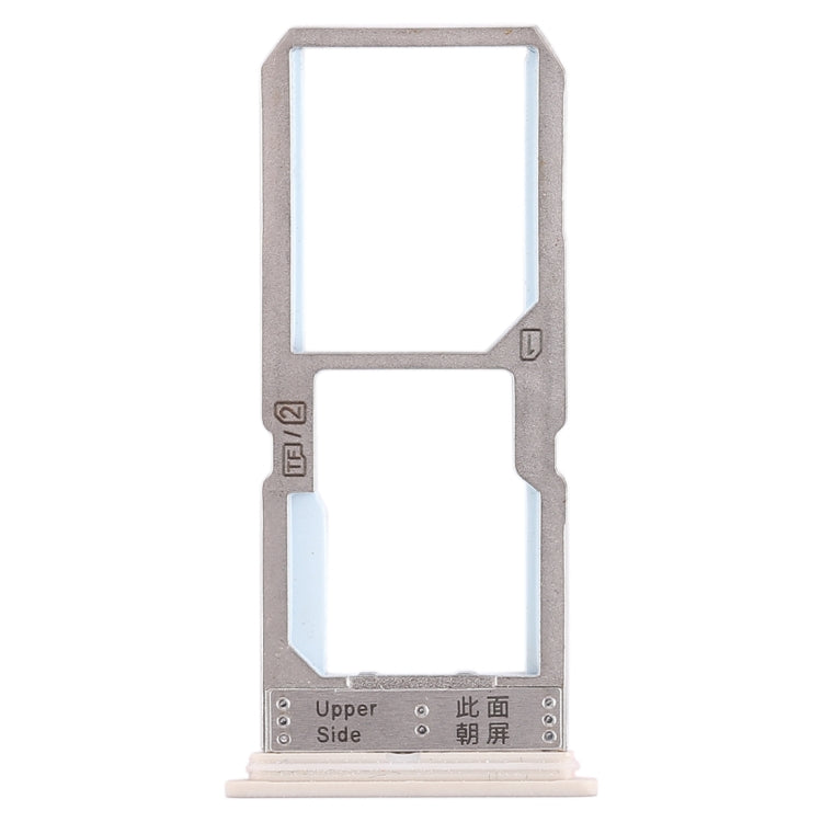 Vivo Y67 SIM Card Tray & Micro SD Card Tray (Gold) - Replacement for Broken Parts, Professionally Tested