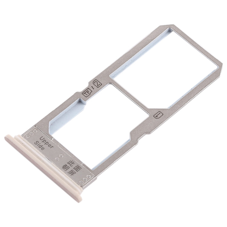 Vivo Y67 SIM Card Tray & Micro SD Card Tray (Gold) - Replacement for Broken Parts, Professionally Tested