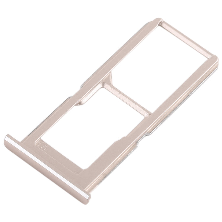 Gold SIM Card Tray + Micro SD Card Tray for Vivo V3Max - Replacement Part, Tested & Verified