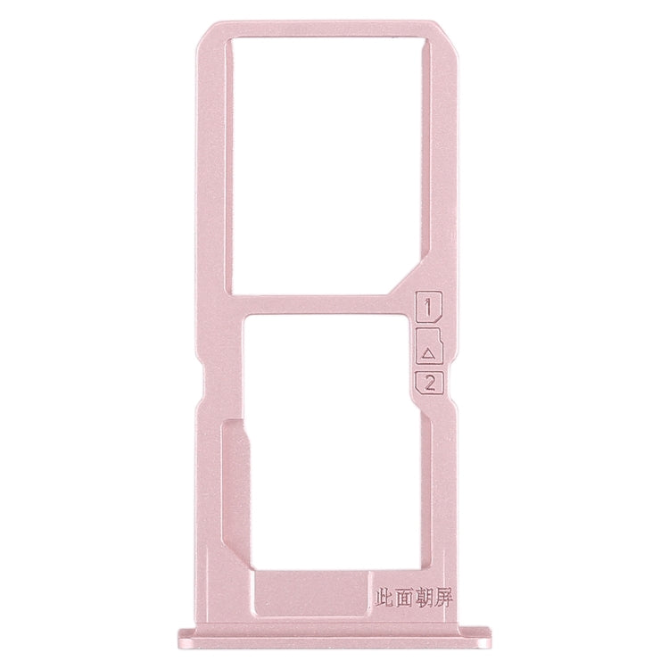 Vivo V3Max SIM Card Tray + Micro SD Card Tray Replacement (Rose Gold) - Compatible & Quality Checked
