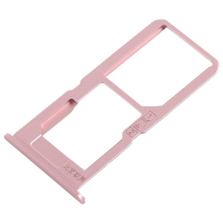 Vivo V3Max SIM Card Tray + Micro SD Card Tray Replacement (Rose Gold) - Compatible & Quality Checked