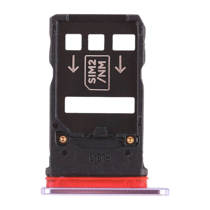 2-Pack Silver SIM Card Tray for Huawei Mate 20 X - Replacement Parts, Professional Installation Recommended
