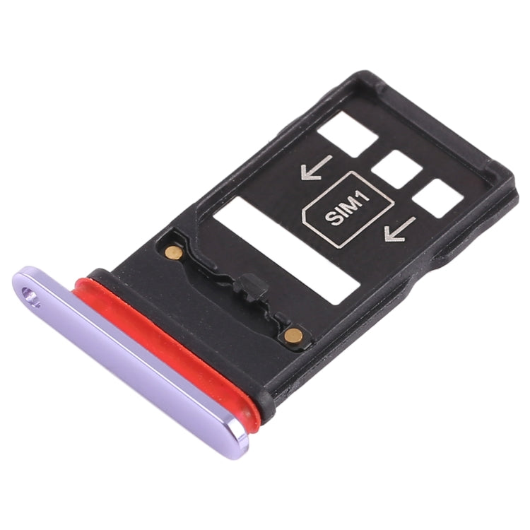 2-Pack Silver SIM Card Tray for Huawei Mate 20 X - Replacement Parts, Professional Installation Recommended